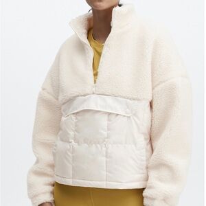 Fabletics Nelly Mixed Media Half Zip